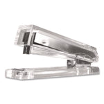 Deluxe Acrylic Stapler, 80 Sheet Capacity, Clear
