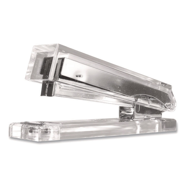 Deluxe Acrylic Stapler, 80 Sheet Capacity, Clear