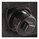 Stock Tank, 150 gal, 39" x 58" x 25", Polyethylene, Black