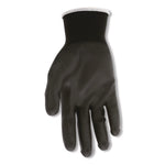 Work Gloves, 10" Long, Medium, Black, 12 Pairs