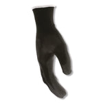 Work Gloves, 10" Long, Small, Black, 12 Pairs