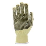 CutPro Kevlar Gloves, Reversible, 10" Long, Small, Yellow/Black, Pair