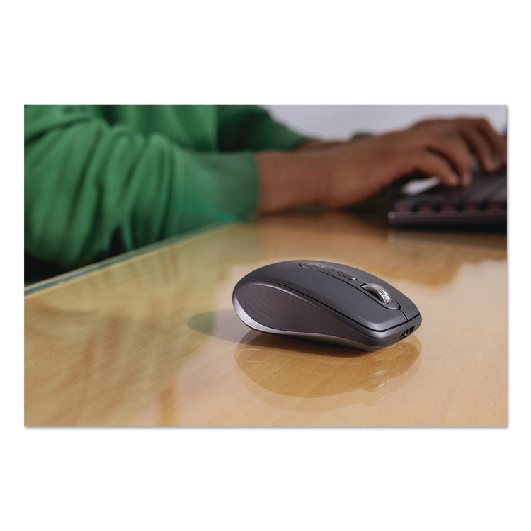 MX Master 3S for Business Wireless Mouse, 33 ft Wireless Range, Right, Black
