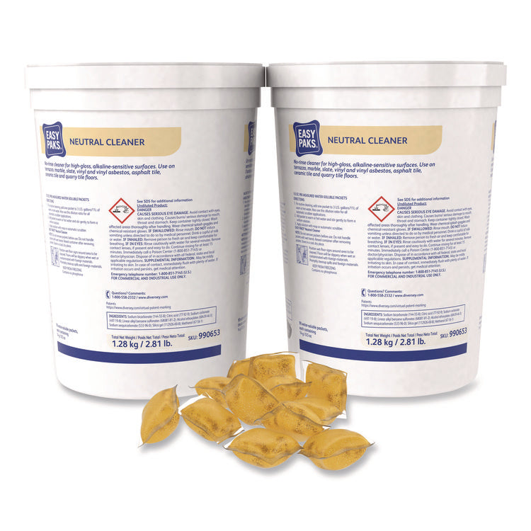 Neutral Cleaner, 0.5 Oz Packet, 90/tub