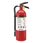Pro-5MP Series Fire Extinguisher, with Bracket/Metal Strap, 3-A, 40-B:C, 5.5 lbs