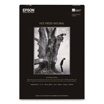 Hot Press Natural Fine Art Paper, 17 Mil, 13 X 19, Smooth Matte Natural, 25/pack