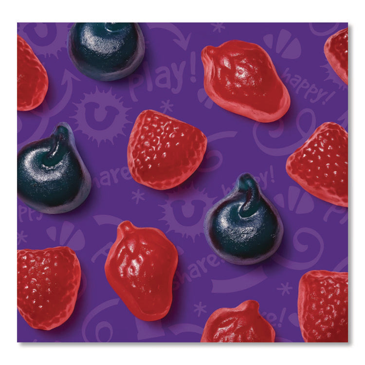 Funables Fruity Snacks, Mixed Berry, 2.5 oz Bag, 48/Carton