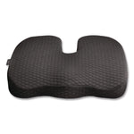 Premium Cool-Gel Seat Cushion, 17.5 x 14.5 x 3.1, Black