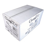 ChampWare Molded Fiber Tableware, 3-Compartment Plate, 10" dia, White, 125/Sleeve, 4 Sleeves/Carton