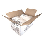 ChampWare Molded Fiber Tableware, 3-Compartment Plate, 10" dia, White, 125/Sleeve, 4 Sleeves/Carton