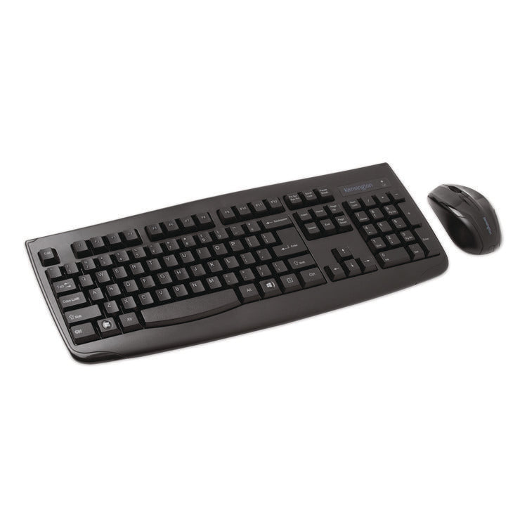 Pro Fit Wireless Desktop Set, 2.4 GHz, 6 ft, Black