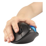 Pro Fit Ergo TB450 Trackball, 2.4 GHz Frequency/6 ft Wireless Range, Right Hand Use, Black