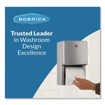 ConturaSeries Two-Roll Tissue Dispenser, 6.08 x 5.94 x 11, Stainless Steel