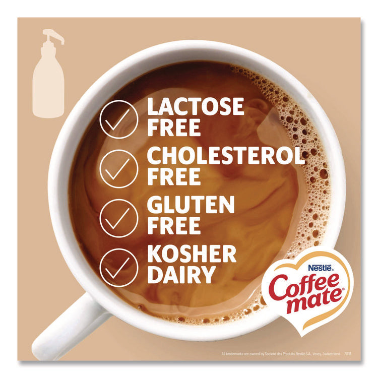 Liquid Coffee Creamer, Sweetened Original, 1.5 L Pump Bottle, 2/Carton