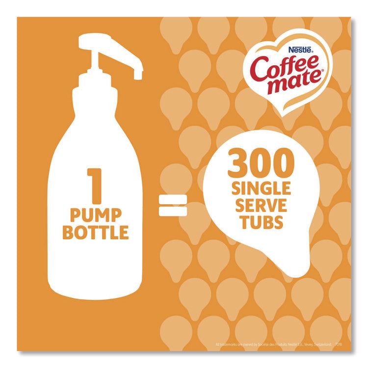 Liquid Creamer Pump Bottle, Caramel, 50.7 oz Pump Bottle, 2/Carton