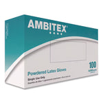 L5101 Series Lightly Powdered Latex Gloves, X-Large, 4 mil Thick, 9" Long, Cream, 100/Box