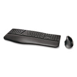 Pro Fit Ergo Wireless Keyboard and Mouse, 2.4 GHz Frequency, 30 ft Wireless Range, Black