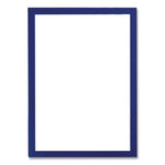 SOLO Magnetic Frame, 8.5 x 11 Insert, Blue Frame, 5/Pack