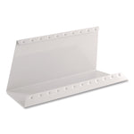 Desktop Reference and Display System, 60 Panels with Assorted Borders, White Base