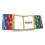 Desktop Reference and Display System, 60 Panels with Assorted Borders, White Base