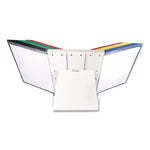 Desktop Reference and Display System, 30 Panels with Assorted Borders, White Base
