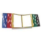 Desktop Reference and Display System, 60 Panels with Assorted Borders, White Base