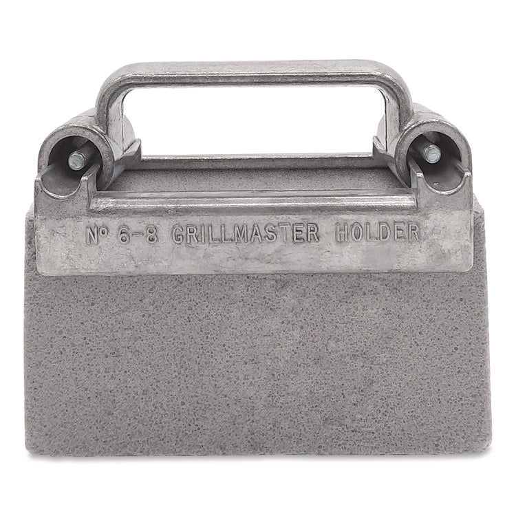 Griddle and Grill Cleaning Brick Holder, 6 x 4, Gray