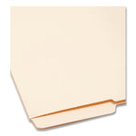 Heavyweight Manila End Tab Folders, 9" High Front, 1/2-Cut Tabs: Bottom, Letter Size, 0.75" Expansion, Manila, 100/Box