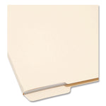 End Tab File Folder, 1/3-Cut Tabs: Assorted, Letter Size, 0.75" Expansion, Manila, 100/Box