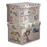 At Play Color in Toy Box, Sports Design, 1 Section, 5.25 cu ft, 28" x 18" x 18", White/Black