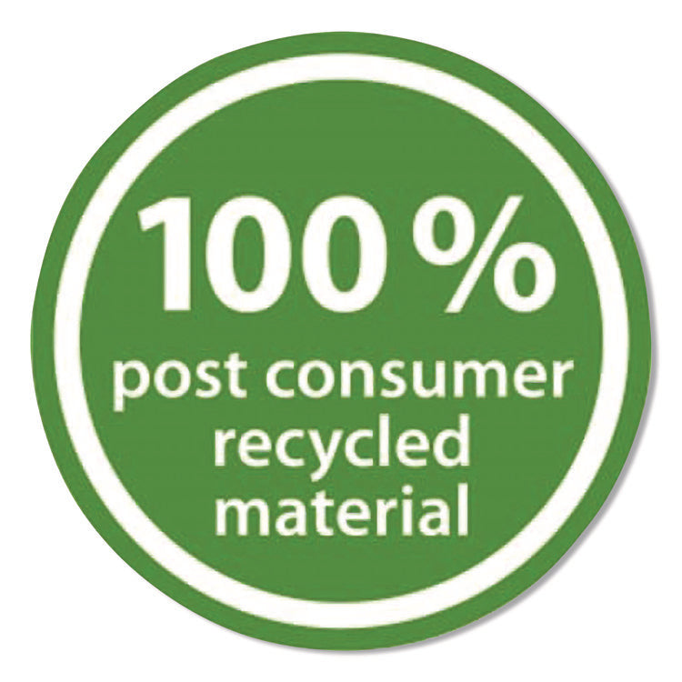Re-solution Commerical Waste Paper Bin, 4.5 gal, Plastic, Black