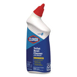 Toilet Bowl Cleaner With Bleach, Fresh Scent, 24 Oz Bottle, 12/carton