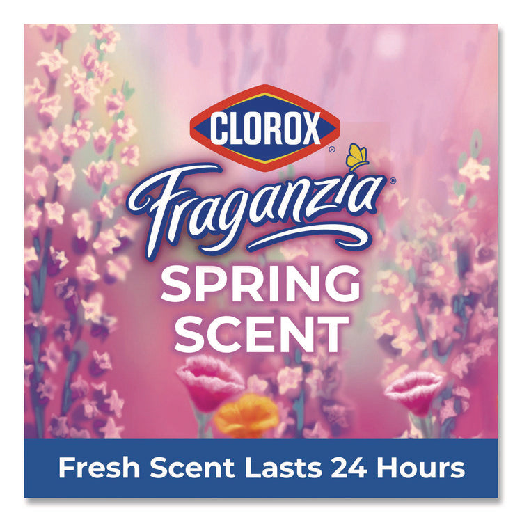 CloroxPro Fraganzia Multi-Purpose Cleaner, Spring Scent, 175 oz Bottle, 3/Carton