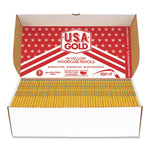 School Pencils, HB #2, Black Lead, Yellow Barrel, 250/Box