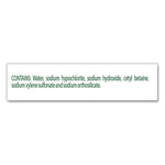 CloroxPro Results Concentrated Outdoor Bleach, 81 oz Bottle, 6/Carton
