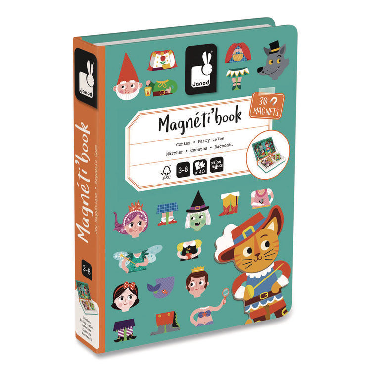 Magneti'books, Fairy Tales, Ages 3 to 8, 40 Pieces