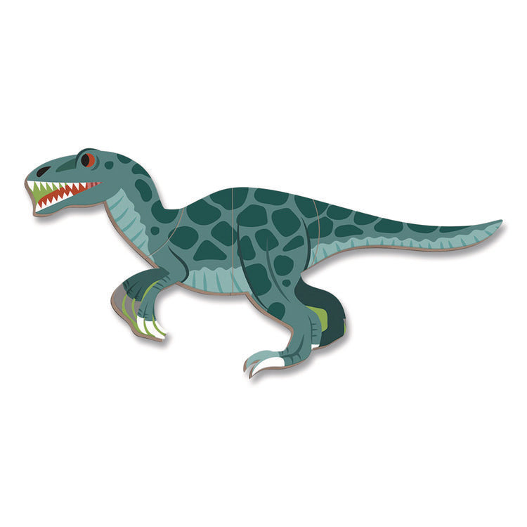 Magneti'books, Dinosaurs, 50 Pieces (10 Cards, 40 Magnetic Shapes), Ages 3 to 8 Years