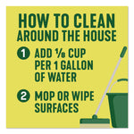 Multi-Surface Cleaner Concentrated, Lemon Fresh Scent, 14 oz Bottle, 12/Carton