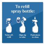Clorox Pro EcoClean All-Purpose Cleaner, Refill, Unscented, 128 oz Bottle, 4/Carton