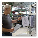 PRO Series Magnetic Wall Reference System, 5 Panels with Black Borders, Black Base
