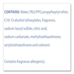 CloroxPro Fraganzia Multi-Purpose Cleaner, Citrus Blossom Scent, 175 oz Bottle, 3/Carton