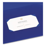 Poly Ten-Pocket Subject Folder, 500-Sheet Capacity, 11 x 8.5, Assorted Cover Colors, 2/Pack