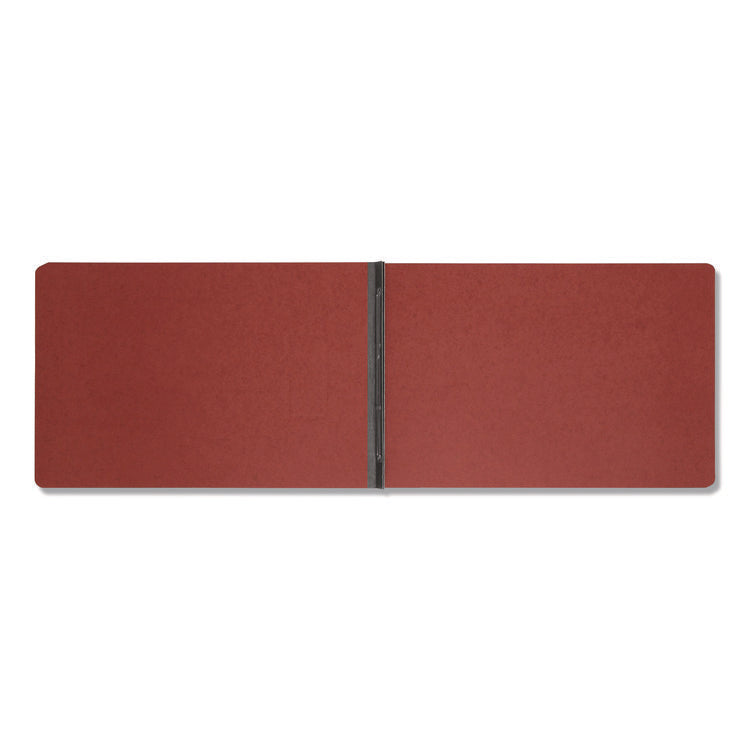 Prong Fastener Premium Pressboard Report Cover, Two-Piece Prong Fastener, 3" Capacity, 11 X 17, Red/red