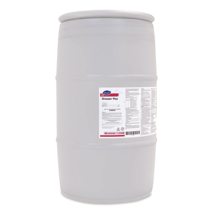 Divosan Plus Spectrum Sanitizer, Acetic Acid Scent, 55 gal Drum