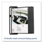 VEO Wall Reference System, 10 Panels with Black Borders, Black Base