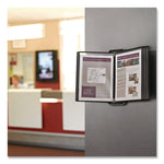 VEO Wall Reference System, 10 Panels with Black Borders, Black Base