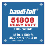 Heavy Duty Aluminum Foil, 18" x 500 ft