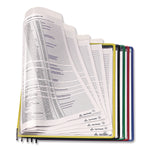 Wall-Mount Display with Foldfive Expansion Pockets, 10 Panels with Assorted Borders