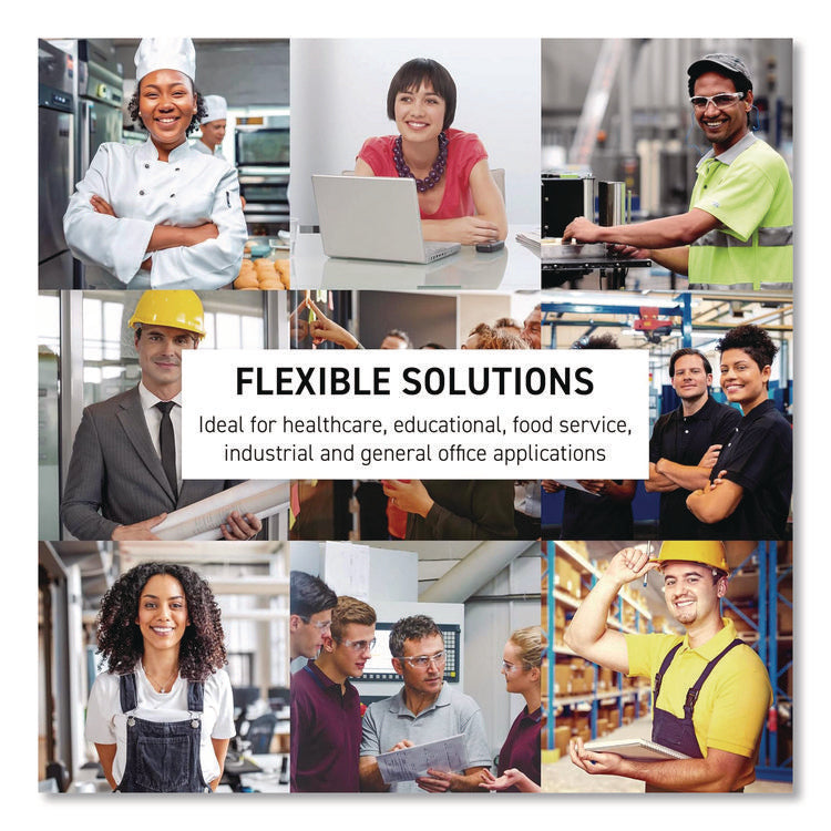 Wall-Mount Display with Foldfive Expansion Pockets, 10 Panels with Assorted Borders