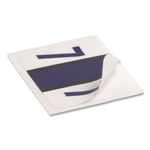 Numerical End Tab File Folder Labels, 7, 1 X 1.25, White, 500/roll